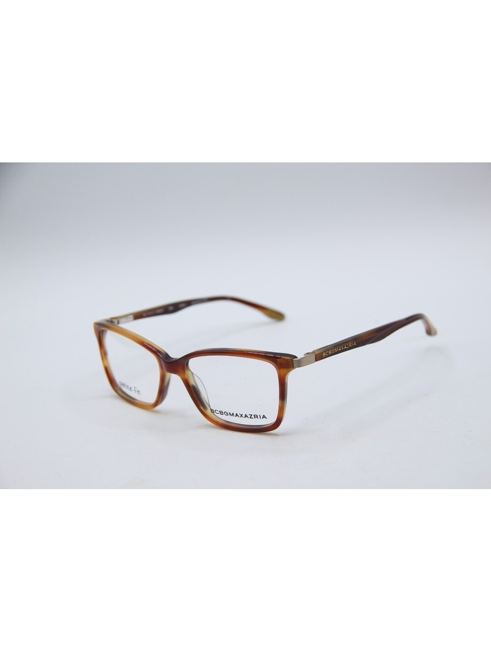 Bcbgmaxazria Vania Brown Horn Authentic Eyeglasses 48-14